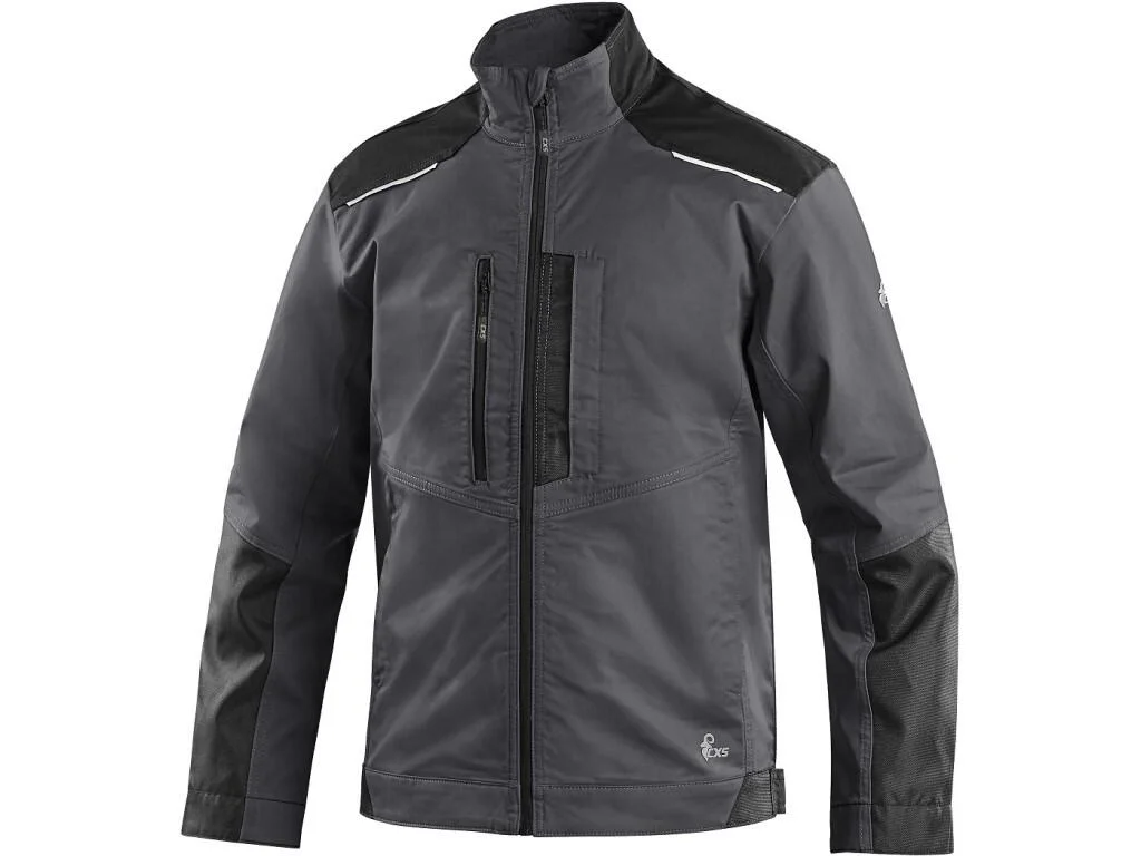 Blúza CXS SOLIS FLEX, pánska, šedo-čierna