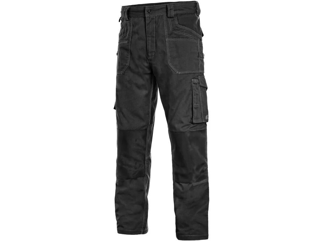 Nohavice CXS STRETCH, pánske, čierne