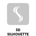 3D siluleta