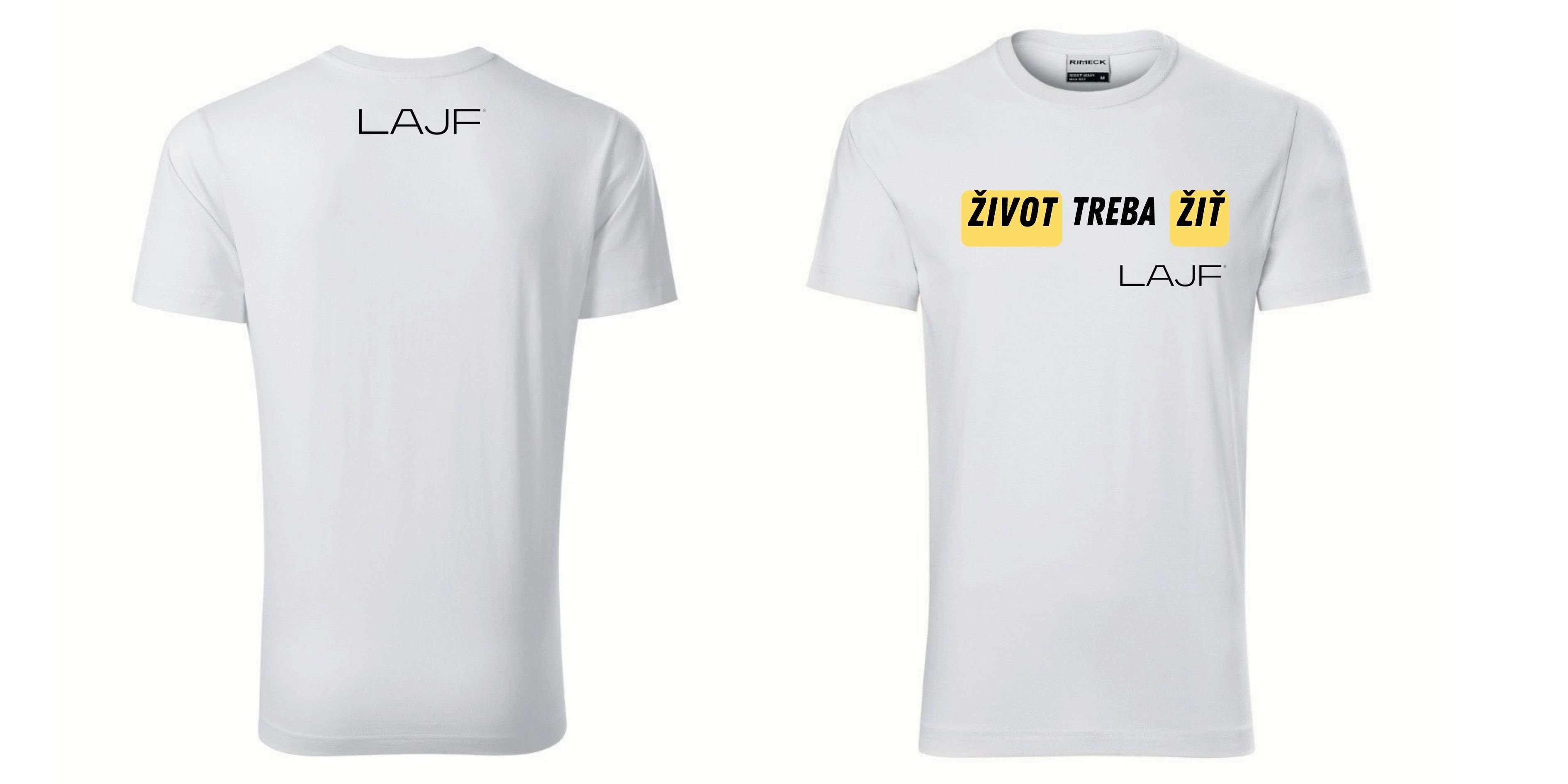 Tričko LAJF®️- biele
